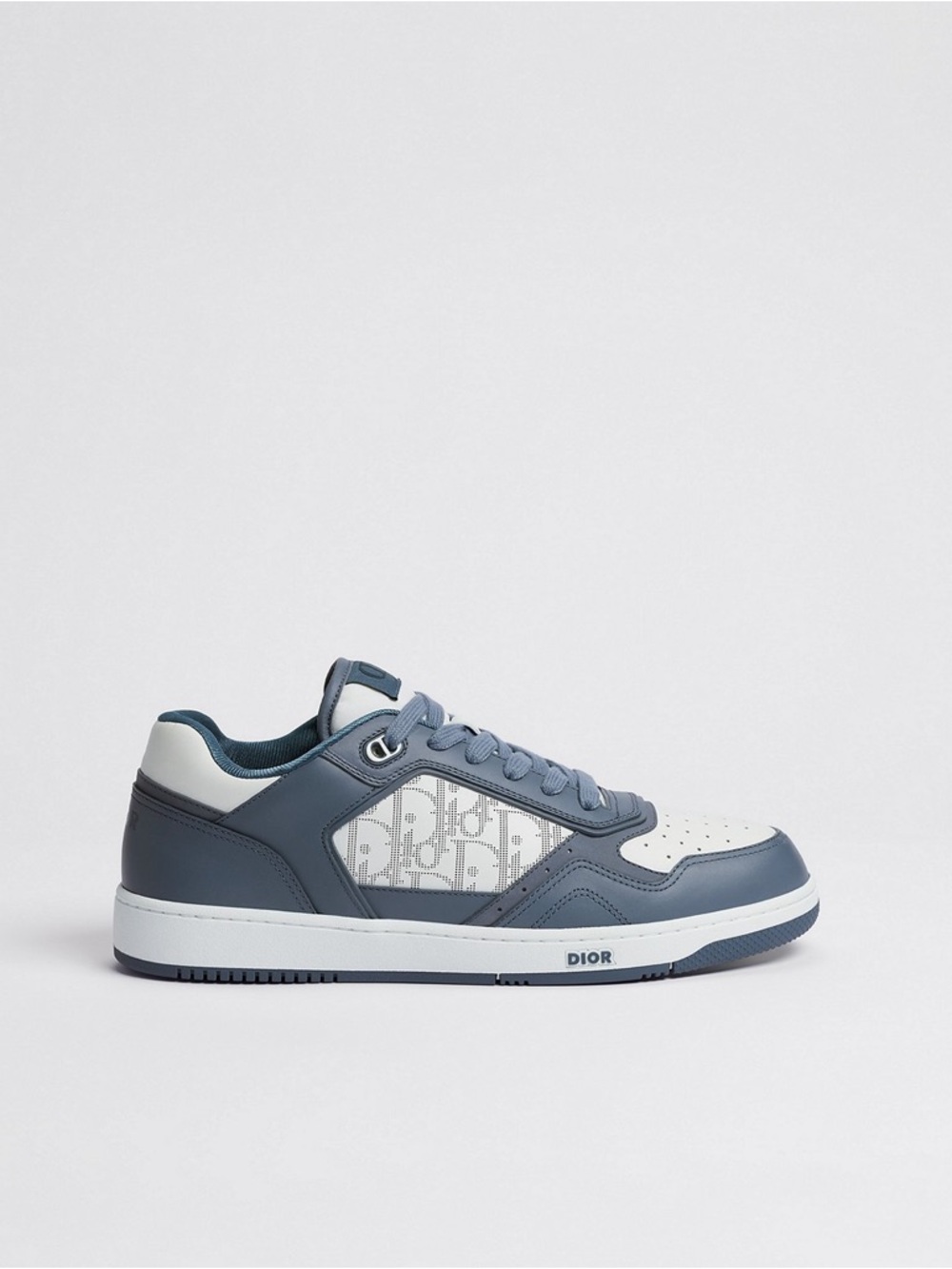 Dior Men’s Blue and White Low-Top Sneakers